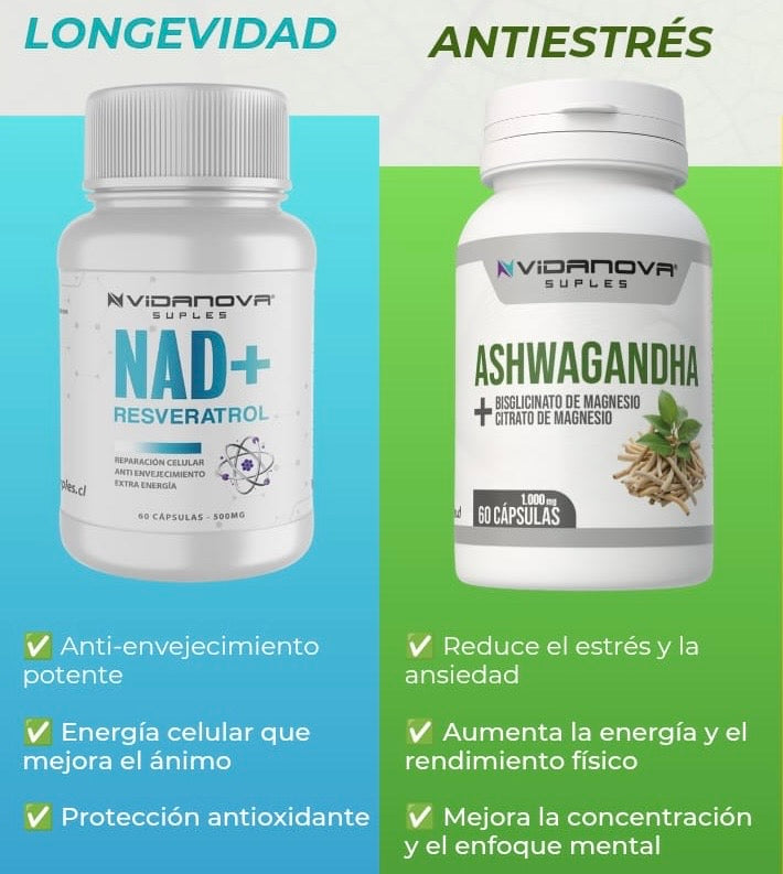 DUO PACK NAD+ASHWAGANDHA