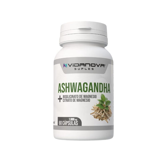 Ashwagandha + Magnesio 1000mg 60 CAPS